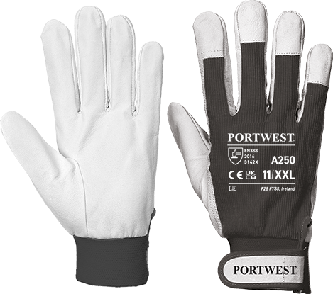 PORTWEST GLOVE TERGSUS BLACK XXL 