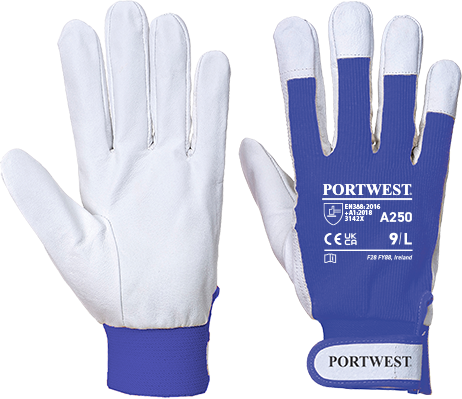 PORTWEST GLOVE TERGSUS BLUE MEDIUM 