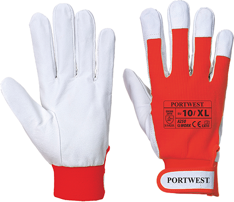 PORTWEST GLOVE TERGSUS RED XL  