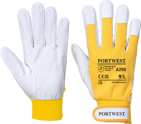 PORTWEST GLOVE TERGSUS YELLOW LARGE 