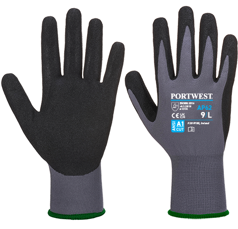 PORTWEST GLOVE THERMO PRO ULTRA GREY/BLACK LARGE 
