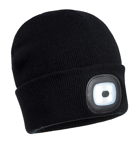 Junior Beanie LED Headlight, Black R/Fit