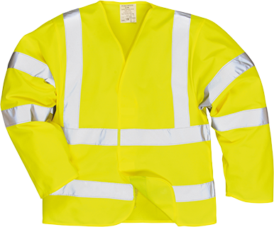 Hi-Vis Jacket FR Finish, Yellow, LXL ( FR73 )