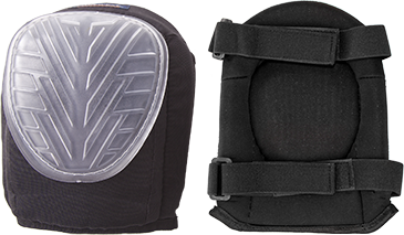 Super Gel-Filled Kneepad, Black R/Fit
