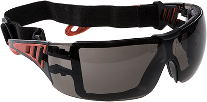 Tech Look Plus Spectacle, Smoke R/Fit