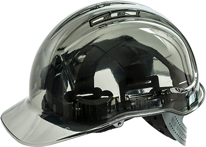 Peak View Helmet, Smoke R/Fit