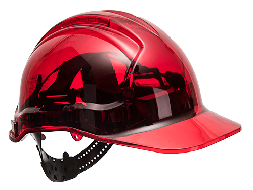 Peak View Plus Helmet, Red R/Fit