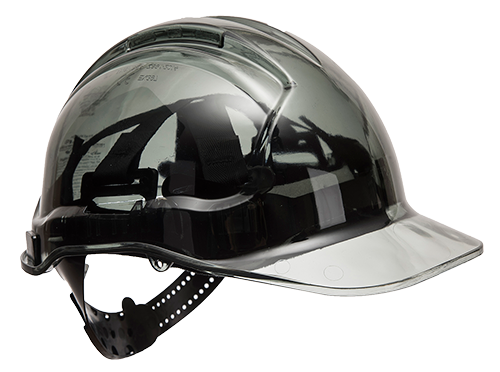 Peak View Plus Helmet, Smoke R/Fit