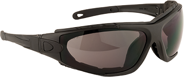 Levo Safety Spectacle EN166, Smoke R/Fit
