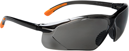 Fossa Safety Spectacle EN166, Smoke R/Fit