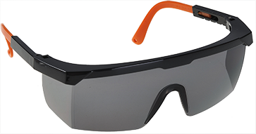Classic Safety Eyescreen EN166, SmkBkO O/Fit