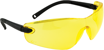 Profile Safety Spectacle, Amber R/Fit
