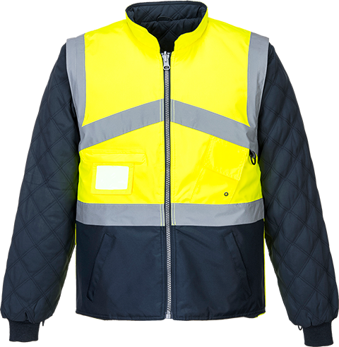 Hi-Vis 2-Tone Jacket, Yellow/Navy, XL ( S769 )