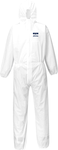 PORTWEST COVERALL BIZTEX SMS TYPE 5/6 WHITE 3XL 