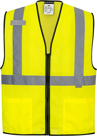 Alabama Mesh Vest, Yellow Size 4XL R/Fit