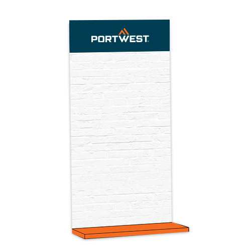 Starter Wall Bay 1.2m, Orange