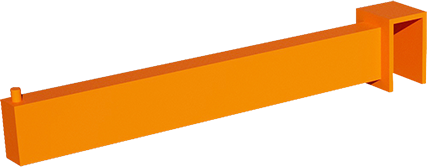Hanging Arm 22cm, Orange